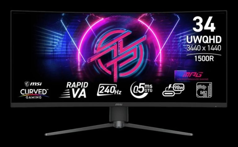 Новый изогнутый монитор MSI: идеальный выбор для геймеров