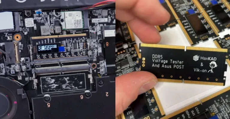 Новый DDR5-тестер для ноутбуков от VIK-on: инновации в ремонте компьютерного оборудования