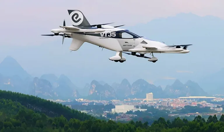 EHang представляет VT35: новая эра электрических аэротакси