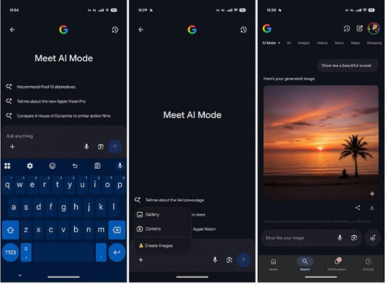 Google представляет Nano Banana в AI Mode и «Google Объектив»