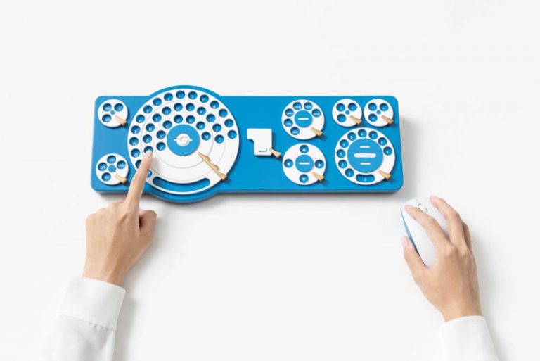 Инновационная дисковая клавиатура от японского Google